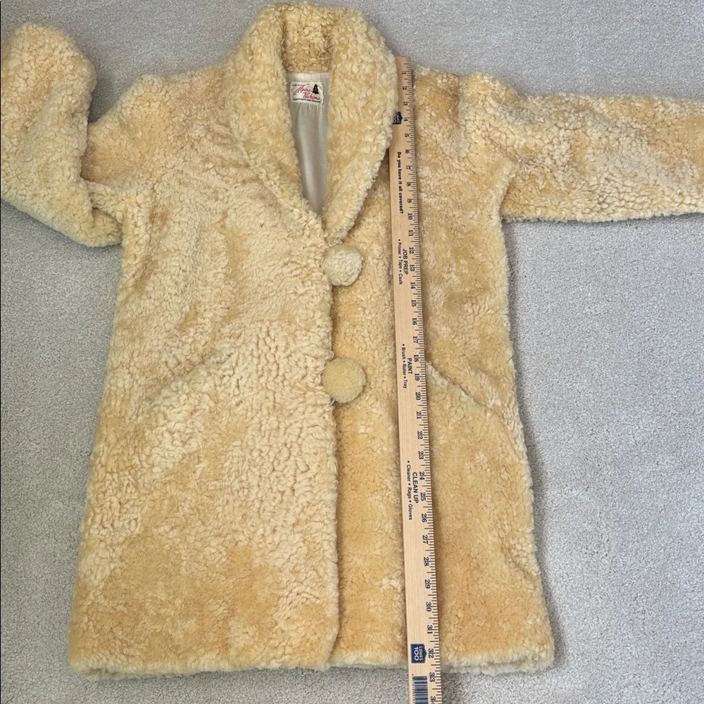 Vintage 50’s Alpine New Zealand Lambswool Sheepskin Sherpa Jacket Womens Small‎